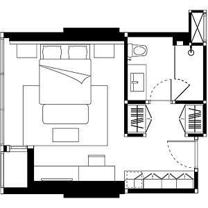 Habitación Deluxe con 2 Camas Individuales